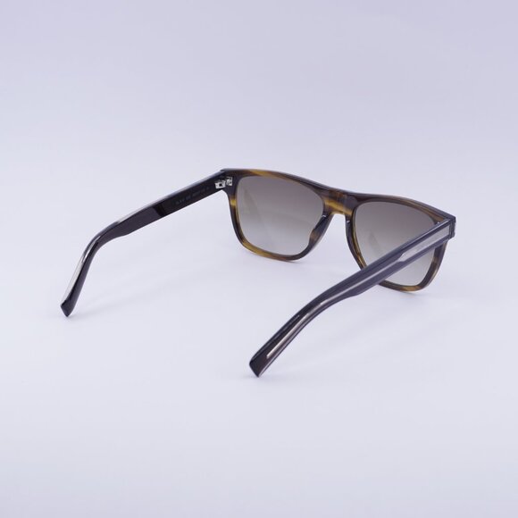 Saint Laurent SL619 005 Sunglasses Havana Square Frame, Brown Lenses - Picture 10 of 11